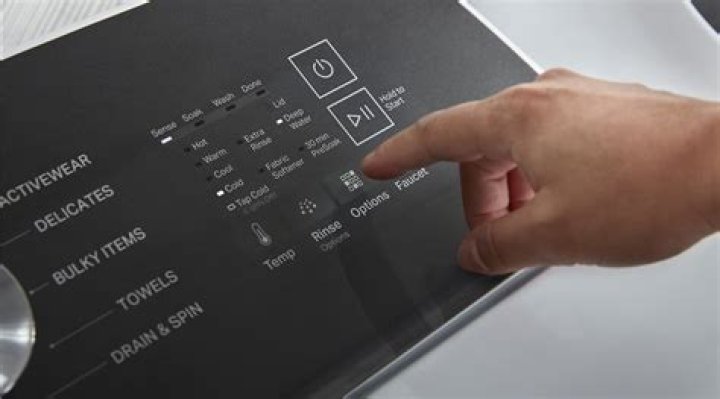 Does a Samsung washer have a reset button?