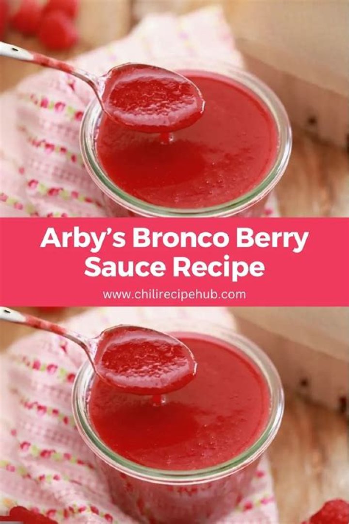 Does Arby’s still have Bronco berry sauce?