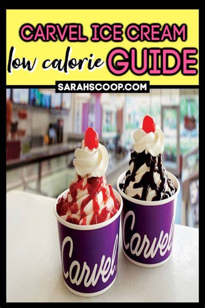 Does Carvel have low calorie ice cream?