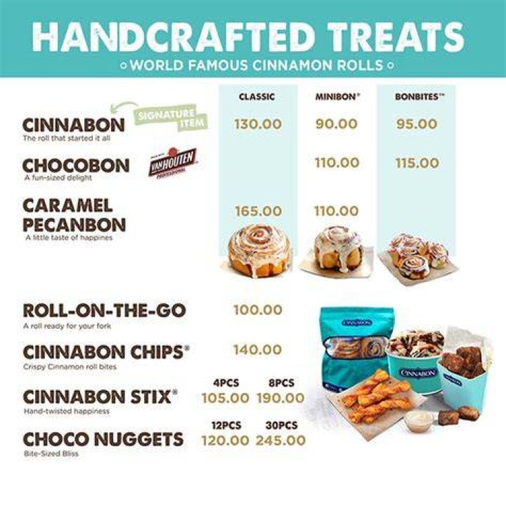 Does Cinnabon sell cinnamon rolls?