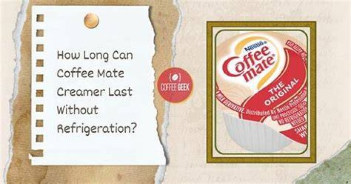 Does Coffee Mate creamer have to be refrigerated?
