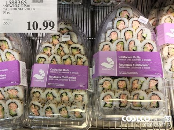 Does Costco have California rolls?