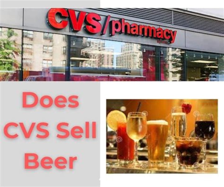 Does CVS sell alcohol?