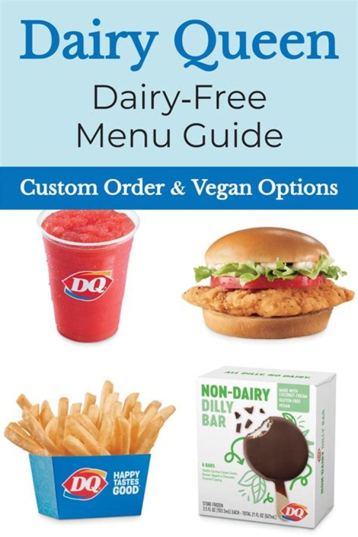 Does dairy Queen have dairy-free options?