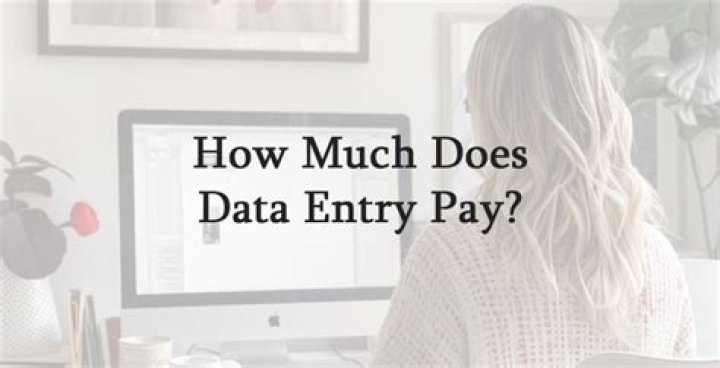 Does data entry pay well?