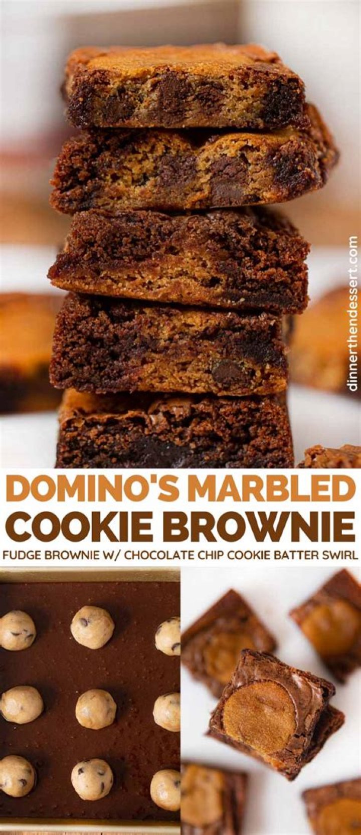 Does Domino’s marbled cookie brownie have nuts?