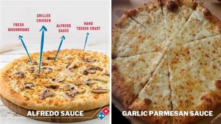 Does dominos have alfredo sauce?