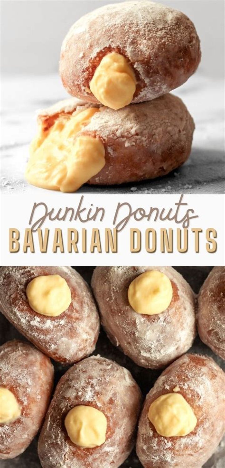 Does Dunkin Donuts have Bavarian cream donuts?