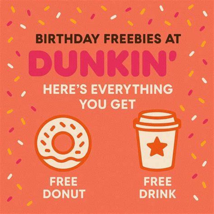 Does Dunkin give you a birthday drink?