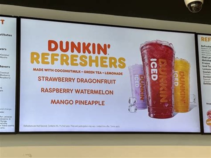 Does Dunkin have lemonade?