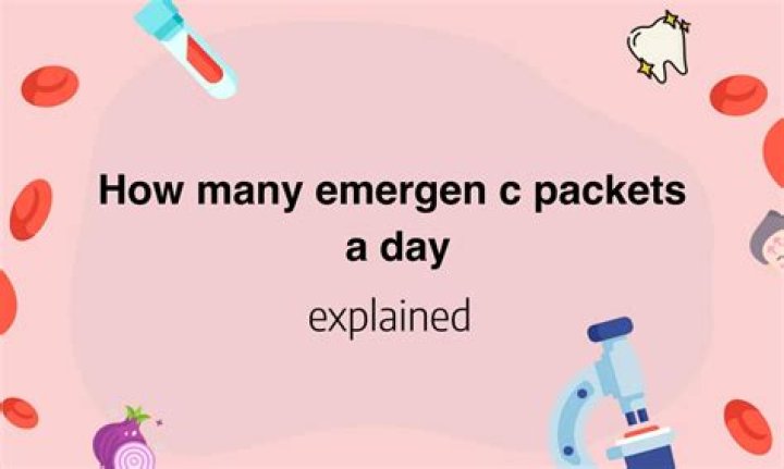Does Emergen-C lower blood pressure?