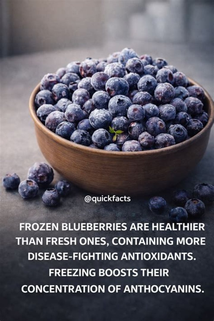 Does freezing blueberries destroy it antioxidants?