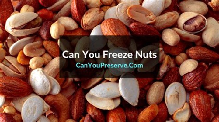 Does freezing nuts destroy nutrients?