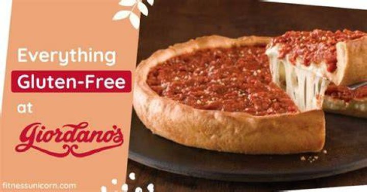 Does Giordano’s have a gluten free menu?