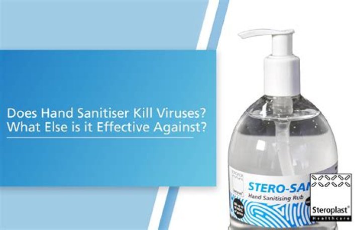 Does hand sanitizer Kill peanut allergens?