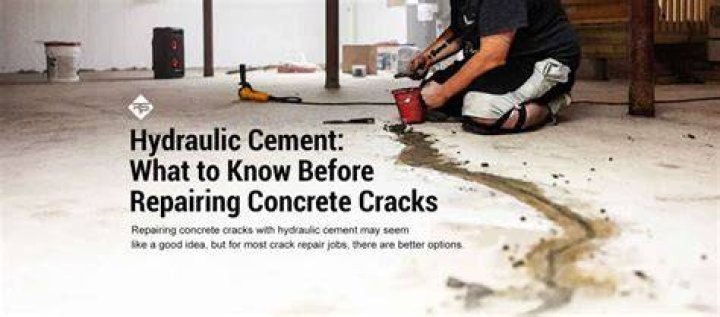 Does hydraulic cement really work?