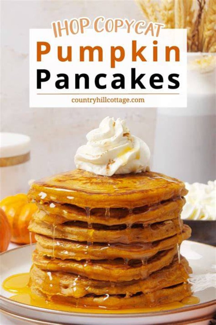 Does IHOP have pumpkin pancakes yet 2020?