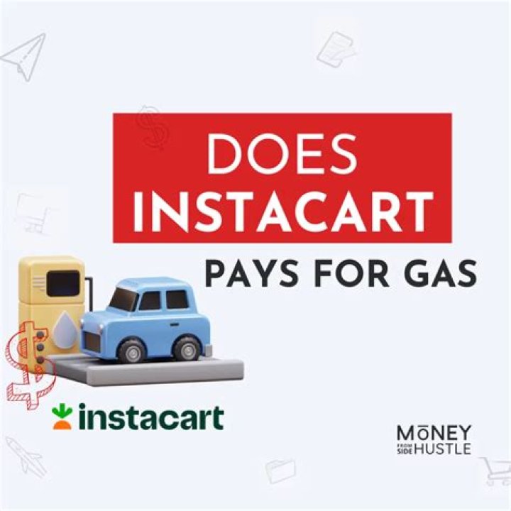 Does Instacart reimburse for gas?