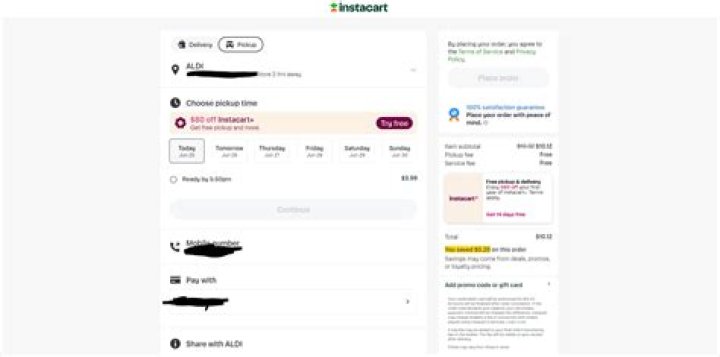 Does Instacart stop at certain times?