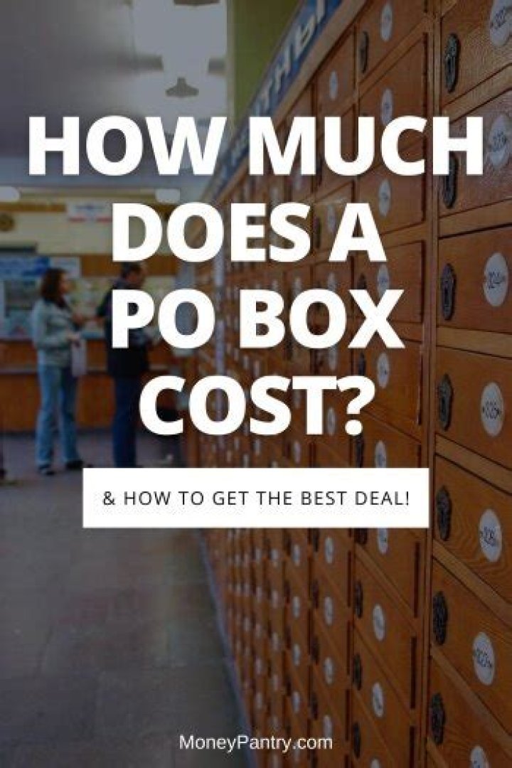 Does it matter what size PO Box you get?