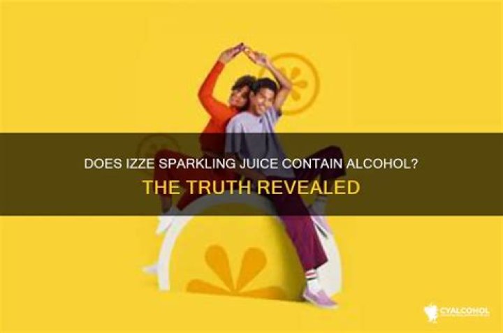 Does IZZE have alcohol?