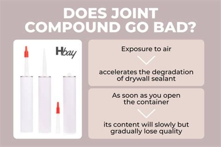 Does joint compound go bad?