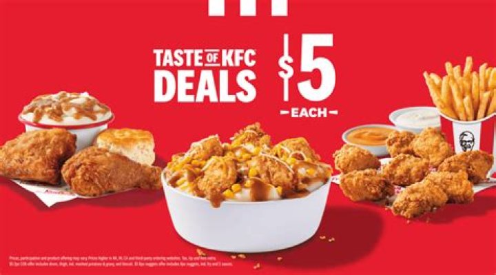 Does Kentucky Fried Chicken still have the $20 deal?