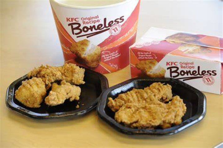 Does KFC have boneless wings?