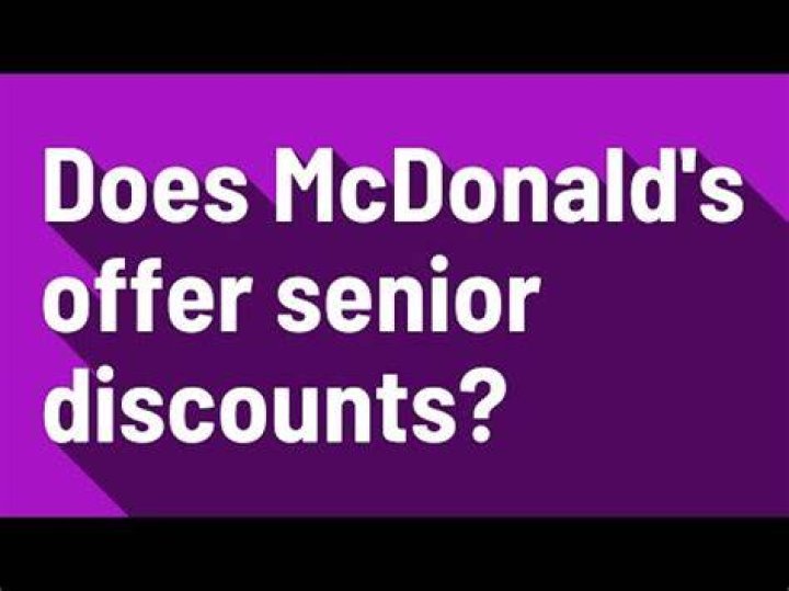 Does KFC have senior discounts?