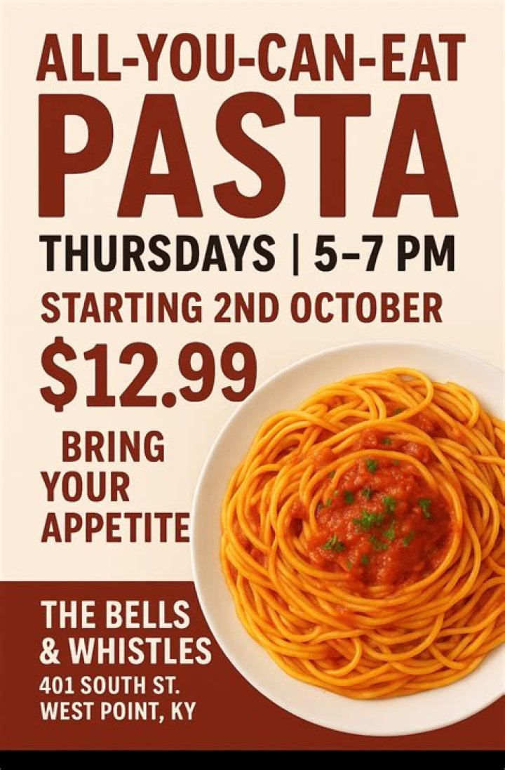 Does LaRosa’s still have all you can eat spaghetti?