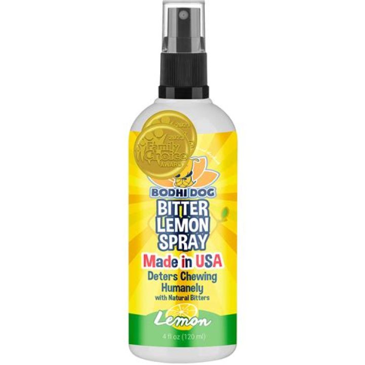 Does lemon juice stop dogs from chewing?