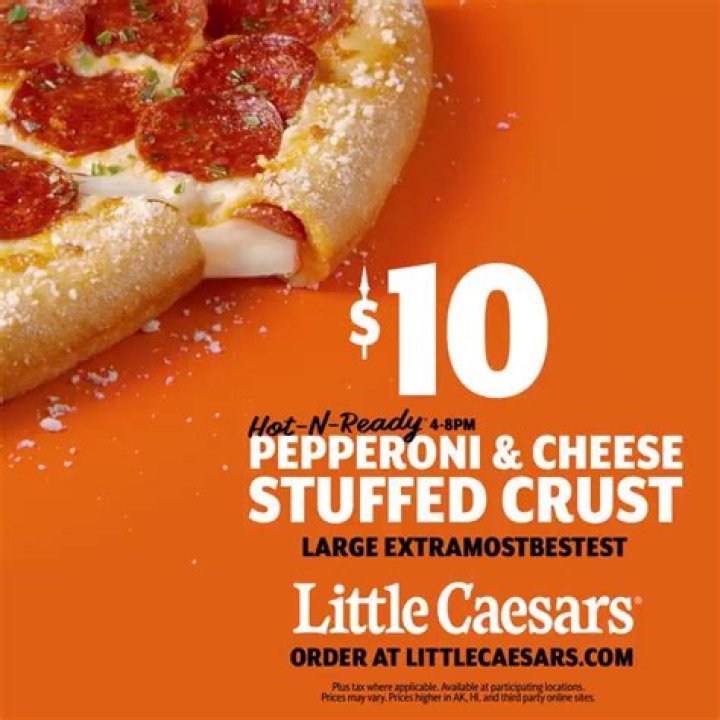 Does Little Caesars have cheese stuffed crust?