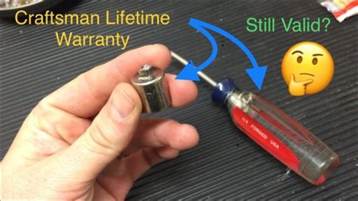 Does Lowes honor Sears Craftsman lifetime warranty?