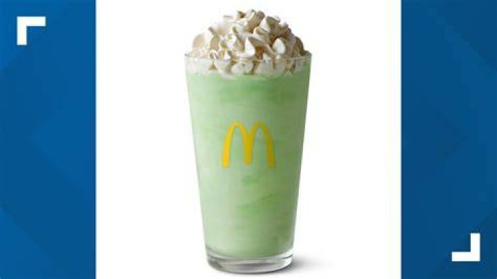 Does McDonald’s have a peppermint shake?