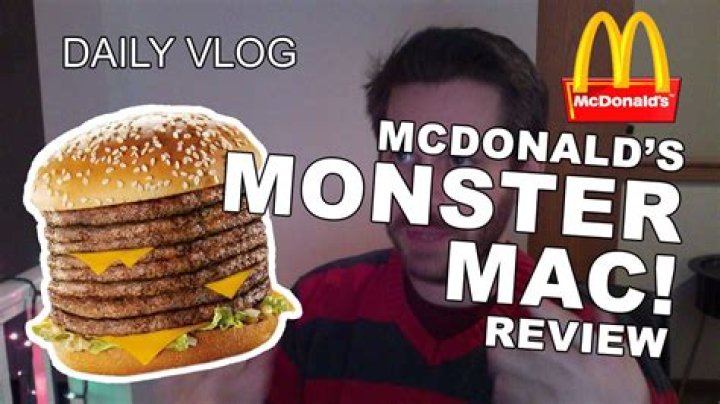 Does McDonalds have a monster Mac?