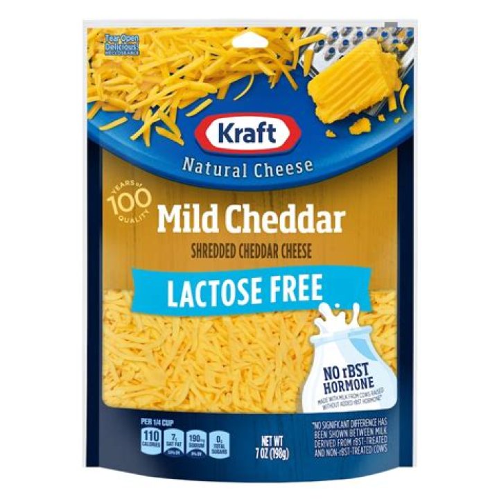 Does Mild Cheddar have lactose?