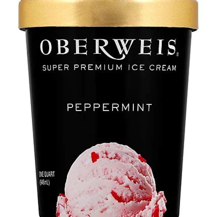 Does Oberweis have peppermint ice cream?