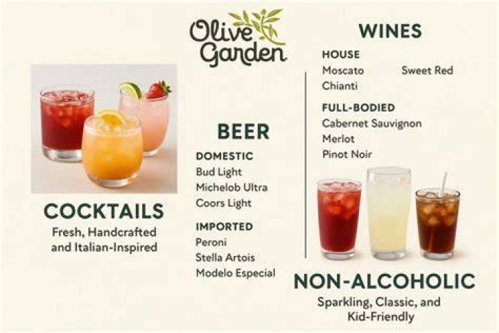 Does Olive Garden make virgin drinks?