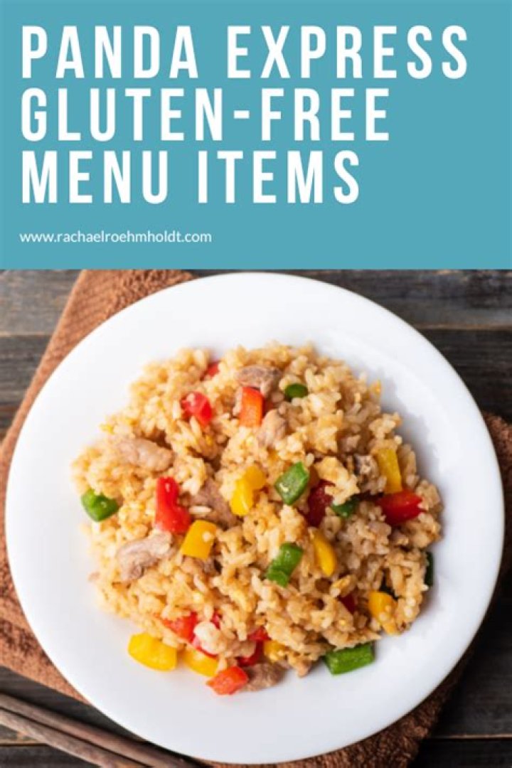 Does Panda Express have any gluten-free items?