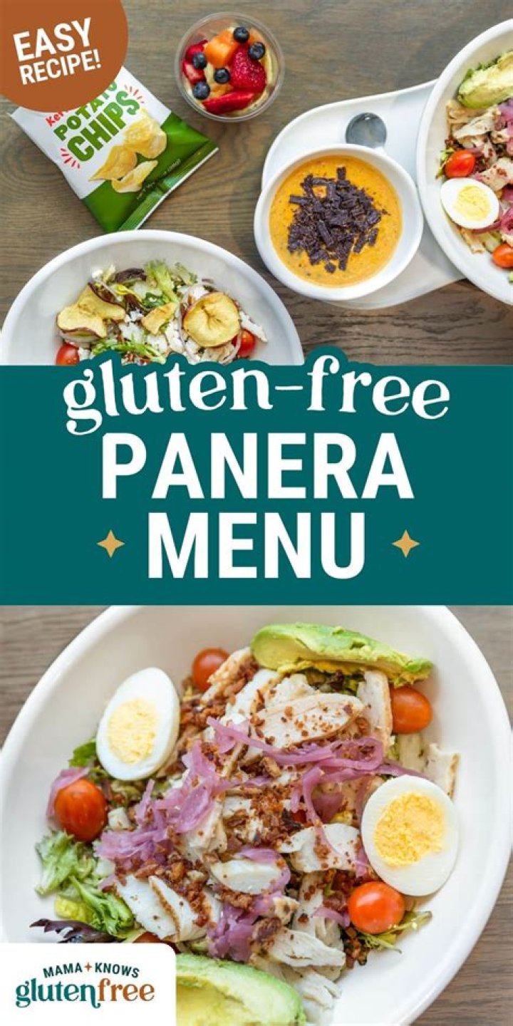Does Panera have a gluten-free menu?