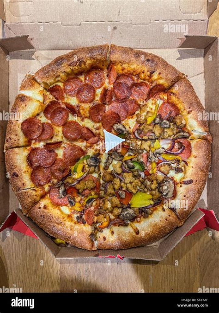 Does Pizza Hut half and half?