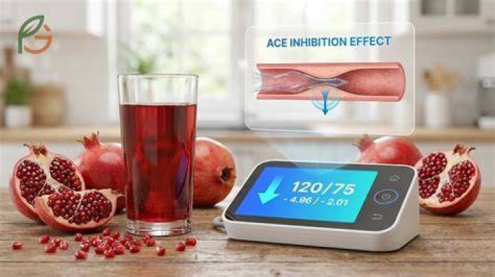 Does pomegranate reduce blood pressure?