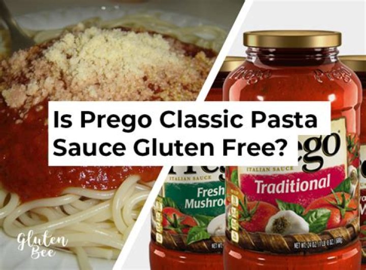 Does Prego spaghetti sauce have gluten?