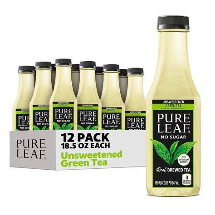 Does pure leaf green tea have sugar in it?