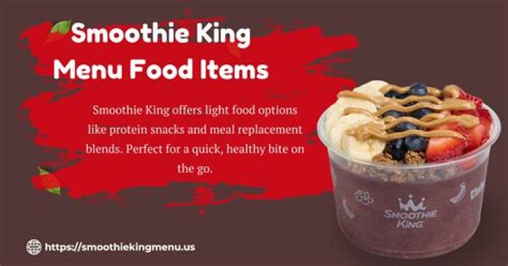 Does Smoothie King have a secret menu?
