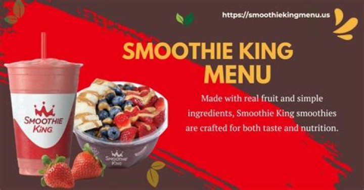 Does Smoothie King use real fruit?