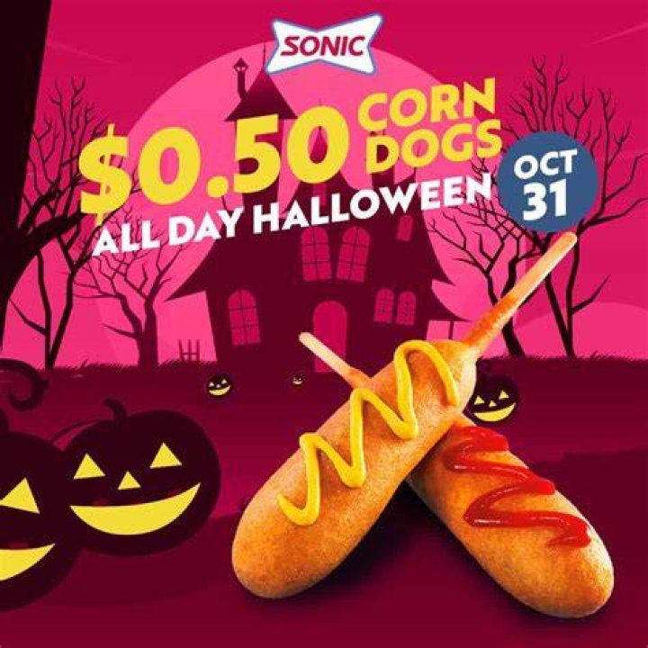 Does Sonic still do 50 cent corn dogs on Halloween?