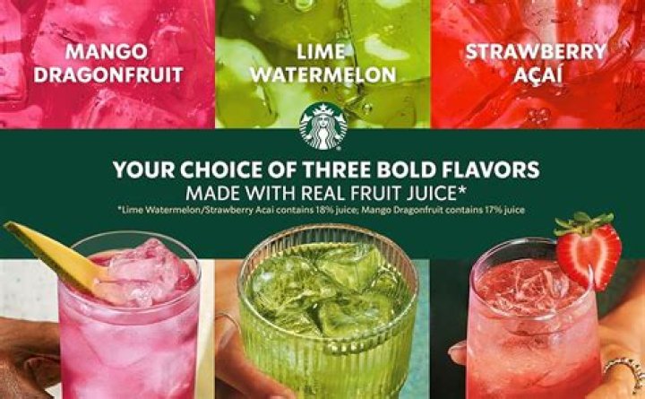 Does Starbucks have a lime refresher?
