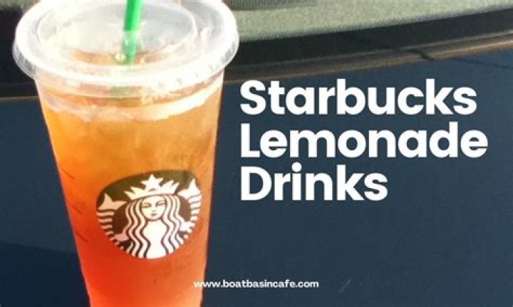 Does Starbucks have plain lemonade?