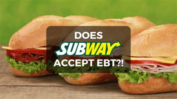 Does Subway accept EBT in Kentucky?